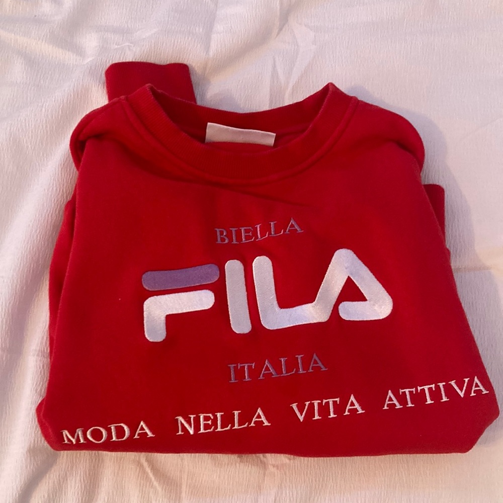 Red, FILA top